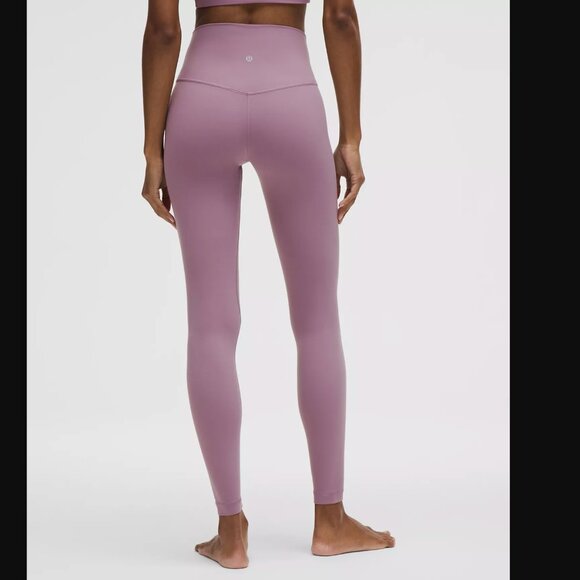 Lululemon Align Pant 28” Figue Mauve Pink 4 - Picture 2 of 4